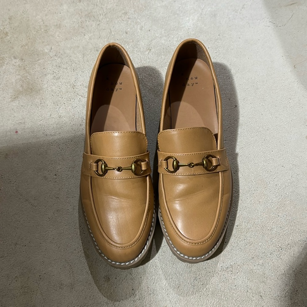 Tan Loafers